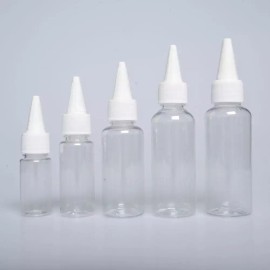 White Cap 화이트캡 투명 뾰족 공병 물감 조색 교구 도색 10ml 뾰족공병 [30ml 1EA] White Cap Transparent Sharp Point Bottle Paint Mixing Tool Coloring 10ml Sharp Point Bottle [30ml 1EA]
