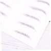 FRCOLOR 18 Pairs Eyebrow Sticker Kit Waterproof Artificial Eyebrows for