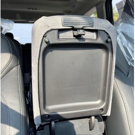 Car Console Covers Plus Made in USA Designed for All GMC Sierra Bucket Seat Models 2014-2025 Neoprene Auto Armrest Center Console Cover Black (C4O)