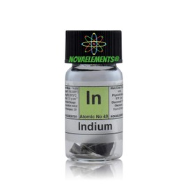 Indio Element 49 in, Meister Pure 5 g 99.99% in Glass Ampoule with Label