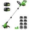 20V 12" Cordless String Trimmer With 2 X 4.0ah Battery