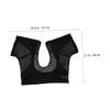 KOMBIUDA Sweat-proof Comfortable Underarm Vest 3pcs Pack Breathable Washable for