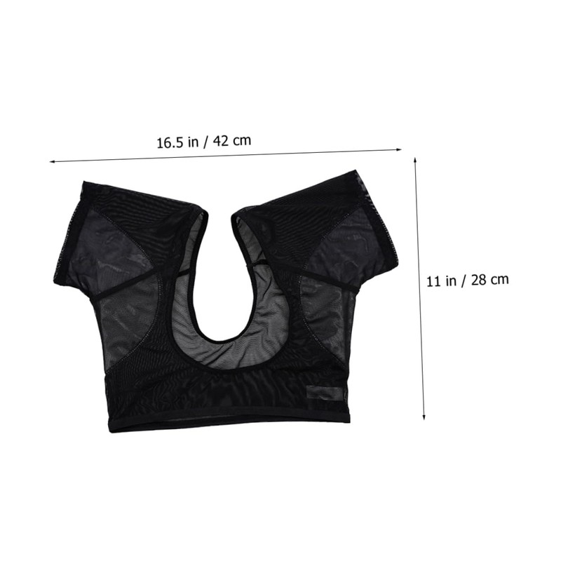 KOMBIUDA Sweat-proof Comfortable Underarm Vest 3pcs Pack Breathable Washable for