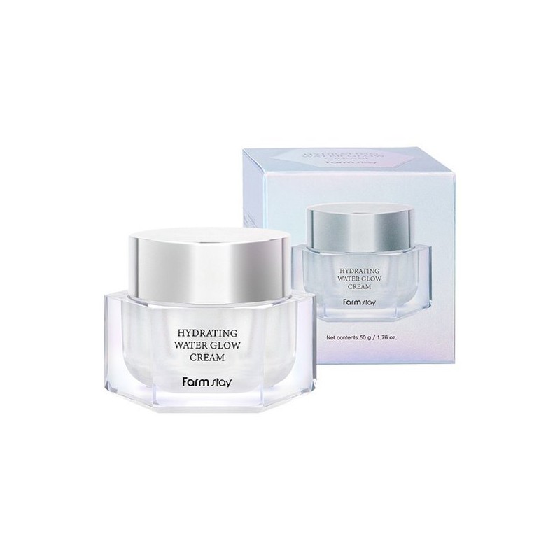 Farm Stay 팜스테이 하이드레이팅 워터 글로우 크림 50g Farmstay Hydrating