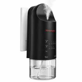 2026 Plug-in Essential Oil Diffuser – Waterless Scent Diffuser, Smart Wall Diffuser for Home, Office, & Spa, Covers Up to 500 Sq. Ft., 160ML Capacity, Portable Aromatherapy Aroma Diffuser, Black
