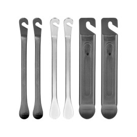 JUKOTA 6 PCS Reifenheber Fahrrad,Metall Fahrrad,Reifenheber Stark Robust Fahrradreifen,Montagewerkzeug Wechseln Werkzeug,Für Rennräder und Mountainbikes