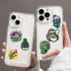 50 Pcs Green Graffiti & Gothic Art Stickers – Alien,