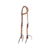 Reinsman Circle Y Infinity Beaded Bubblegum One Ear Headstall, Brown