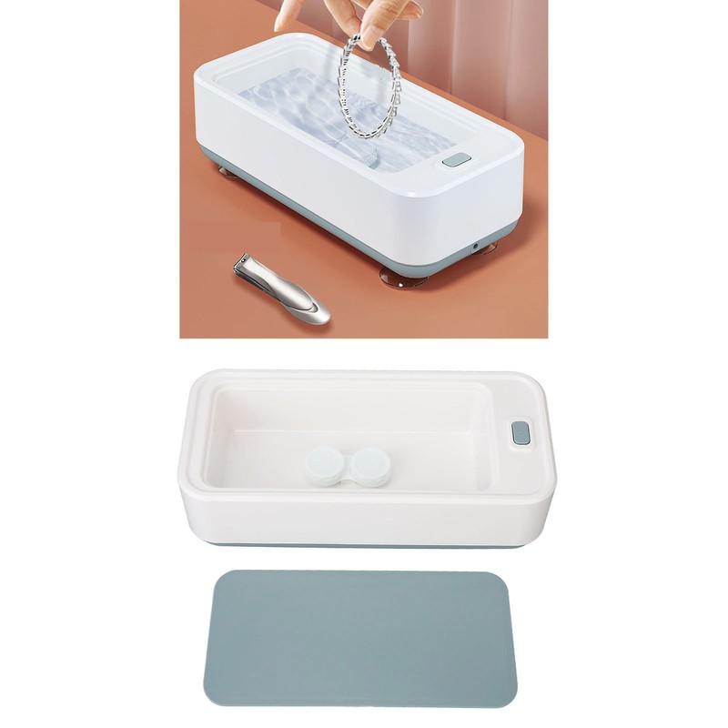 Jewelry Cleansing Machine High Frequency Vibration Remove Dirts Eyeglasses Mouth