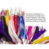 5Pcs Feather Trolling Fishing Lures Colorful Feather Jet Head Trolling