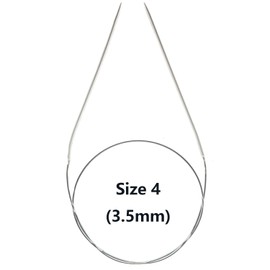 Circular Knitting Needles,32 Inch (80cm) Length Premium Aluminum Round Knitting Needles for Handmade Knitting DIY Size US 4(3.5mm)