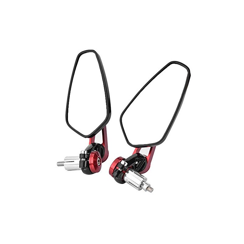 Durable Aluminum Alloy Universal Bar End Rearview Mirrors Motorcycle Rear