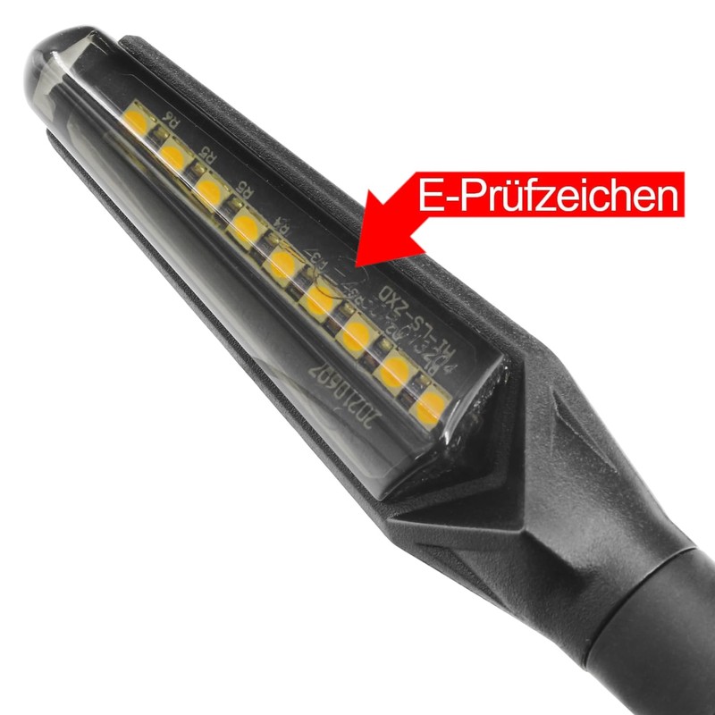 Area1 Motorcycle LED Indicator E-Approved Set (2 Pieces) M8 with