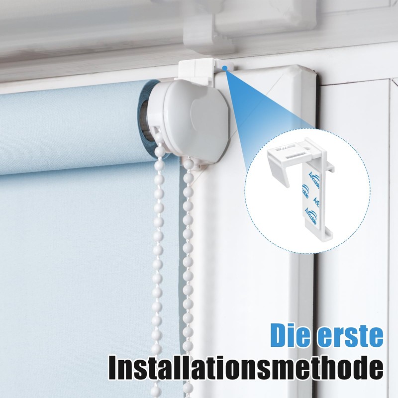 Clamp Holder for Klemmfix Roller Blind, Ancable Double Roller Blind,