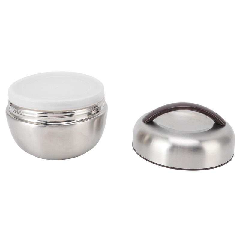 0.8L Vacuum Insulated Lunch Box 304 Stainless Steel Leakproof Portable