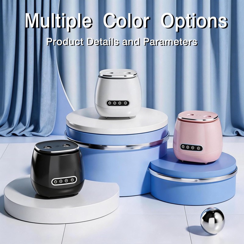 Ultrasonic Retainer Cleaner 45KHz Denture Cleaner Machine Dental Clean Pod