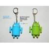 Pair Android Robot Style Keychain Blue LED Eyes Cool Sound