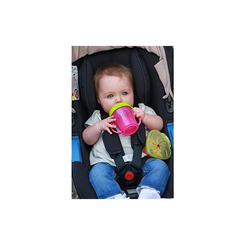 Vaso de entrenamiento Vital Baby con dos asas, sin derrames,
