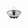 Wolfpack 4110650 stopper/drain plug, stainless, T-93-115 1 1/2