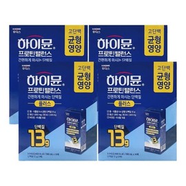 일동후디스 하이뮨 프로틴 밸런스 플러스 190ml x 16팩 x 4박스 /An Ildong Fudis Hymun Protein Balance Plus 190ml x 16 packs x 4 boxes