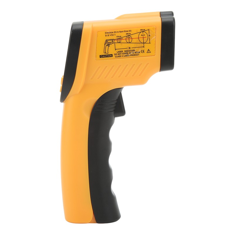 Digital Infrared Thermometer Non Contact 12:1 Handheld Temperature Measuring Gun