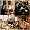 FLYAB 24 Pack Religious Thanksgiving Cards for Family Teachers Employees