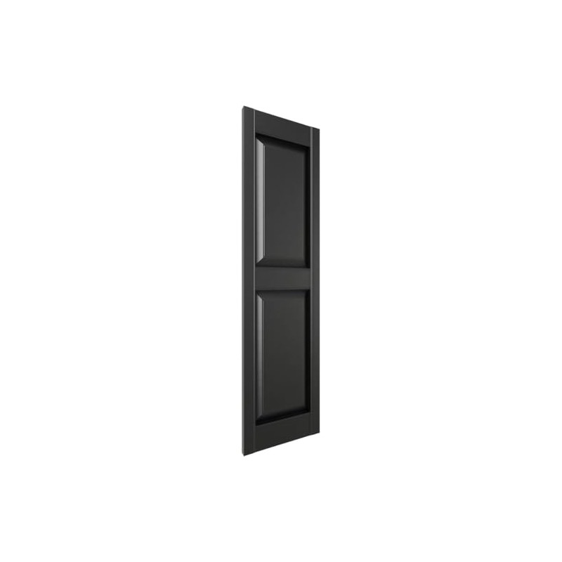 Ekena Millwork Lifetime Vinyl LP2S14X04300BL Standard Two Equal Panel Vinyls,
