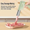 Nanhent Electric Handheld Pasta Machine, Noodle Maker, Sausage Stuffer, Automatic