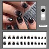 Press on Nails Square Short Length Acrylic Glossy Full Cover