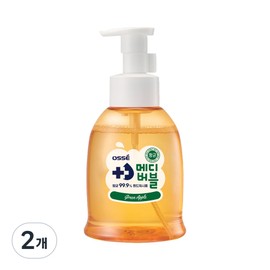 Medibubble Hand Wash Green Apple Large Capacity Antibacterial 99.9% Hand Washing Foaming Liquid Soap, 2 Pieces, 500ml / 메디버블 핸드워시 그린애플 대용량 항균 99.9% 손세정 거품 물비누, 2개, 500ml