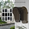 Dgyezhao Outdoor Keypad Cover,Plastic Access Control Rain Cover Sun Shade