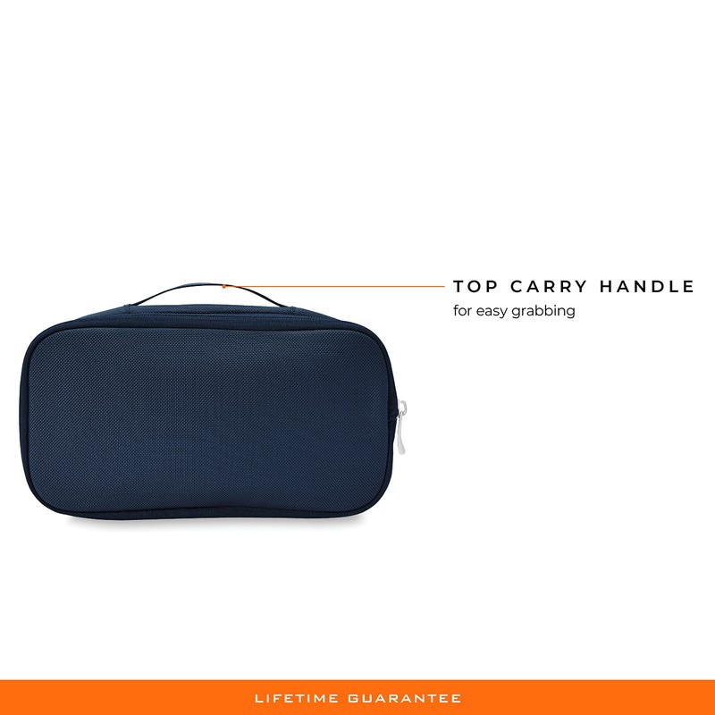 Briggs & Riley Baseline Navy Expandable Essentials Toiletries Set