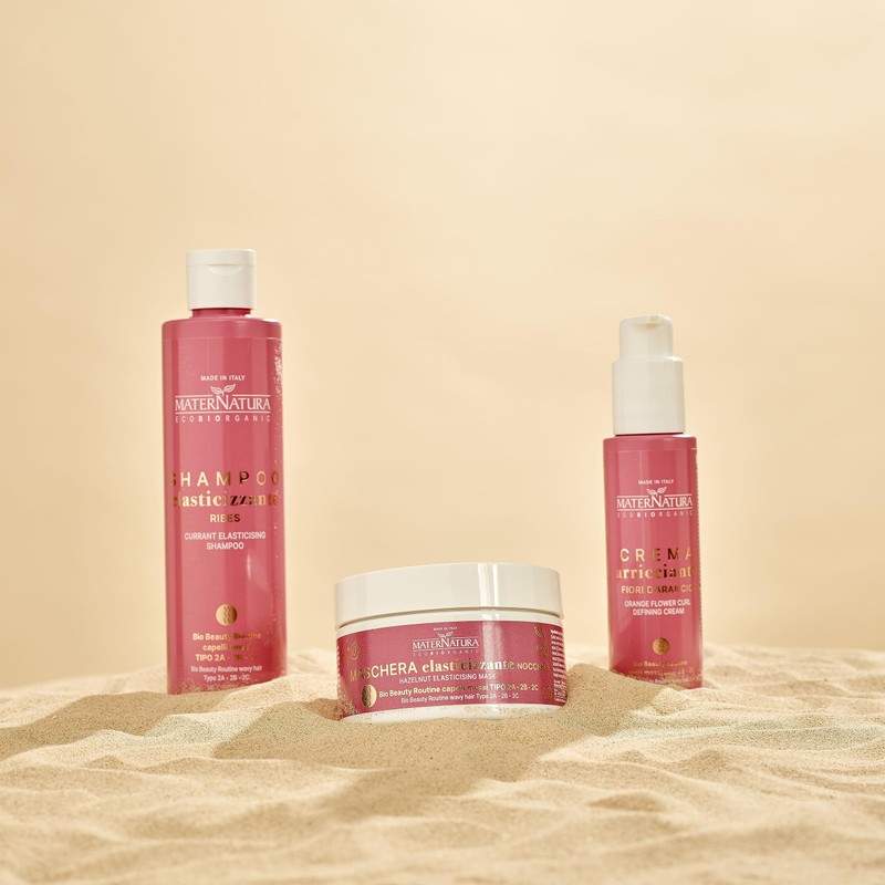 Maternatura, Ribisel Wave Shampoo, Gives Volume, Moisture and Elasticity, Made