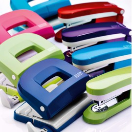 Novus E 210 PETROL Hole Punch with Stop Rail