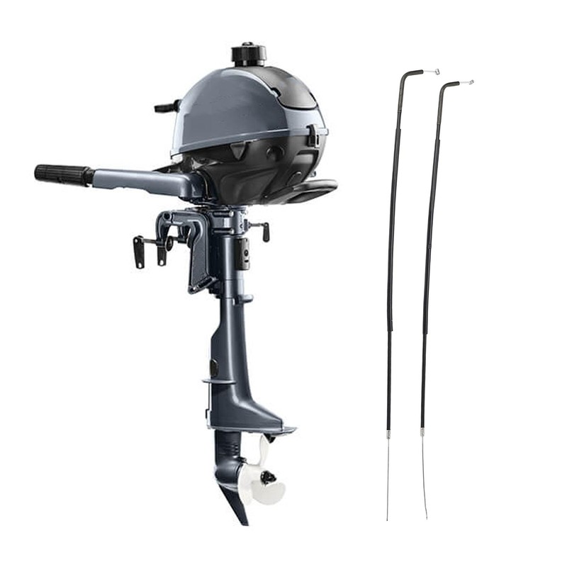 aqxreight Outboard Throttle Cable 69M F6301 10 Marine Throttle Shift
