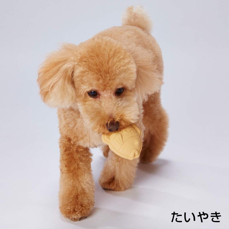 Petio Dog Toy, Inu-Miyabi Japanese Confectionery Latex Taiyaki
