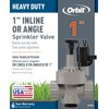 Orbit Sprinkler System 1-Inch FNPT Auto Inline/Angle Valve WFC 57020