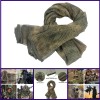 Unbranded HYOUT Tactical Neck Scarves Woodland Camo Scarf Desert Shemagh