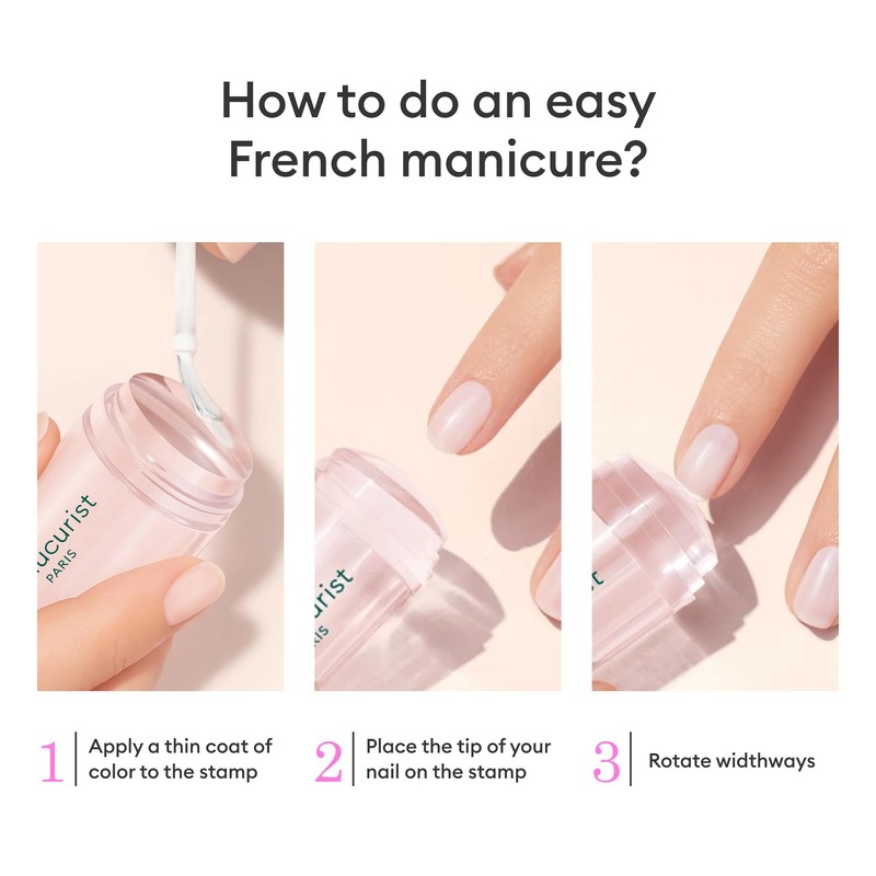 Manucurist Mani Stamper - French Tip Tool - Nail Stamp