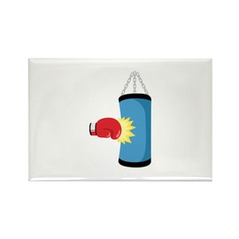 CafePress Punching Bag Magnets Rectangle Magnet, 3"x2" Refrigerator Magnet