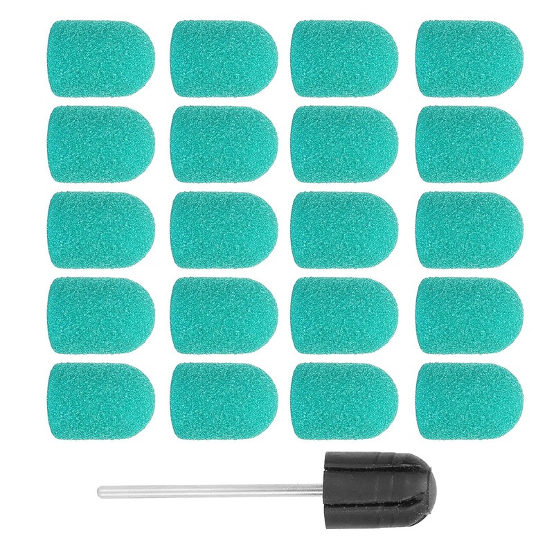Nail Drill Bit Set Block Grinding Cap Nail Sanding Belt