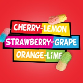 NORTHLANDZ Freeze Dried CRAWLER CANDY | Sweet & Sour Gummy Candy with a Crunch | 1oz/each 10-Pack | Intense Fruit Flavors | Unique Freeze-Dried Snack Treat