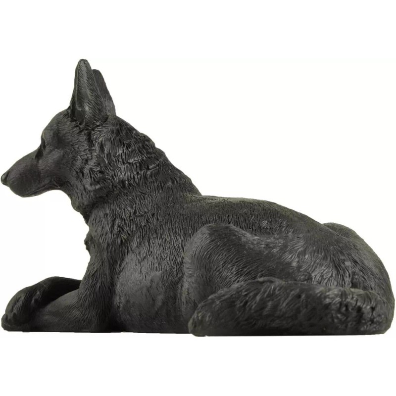 6 inch Black German Shepherd Dog Breed Collectible Figurine