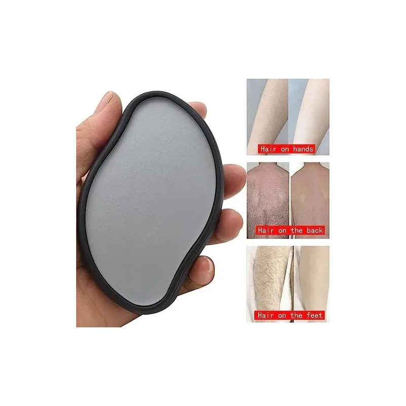 Piedra Depiladora Cristal Reutilizable Crystal Hair Eraser Reusable Exfoliator