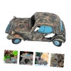 SUPVOX Aquarium Car Wreck Decoration Creative Resin Fish Tank Ornament
