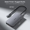 UANTIN Laptop Docking Station 3 Monitors, 8-in-1 USB C Dock