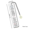 Grandson Bookmarks Graduation Gift Inspirational Go to University Encourage Keepsake