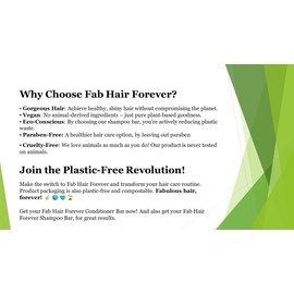 Fab Hair Forever Conditioner Bar, White