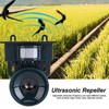 TOPINCN Repelente Ultrasónico de Plagas, Sensor de Movimiento PIR con