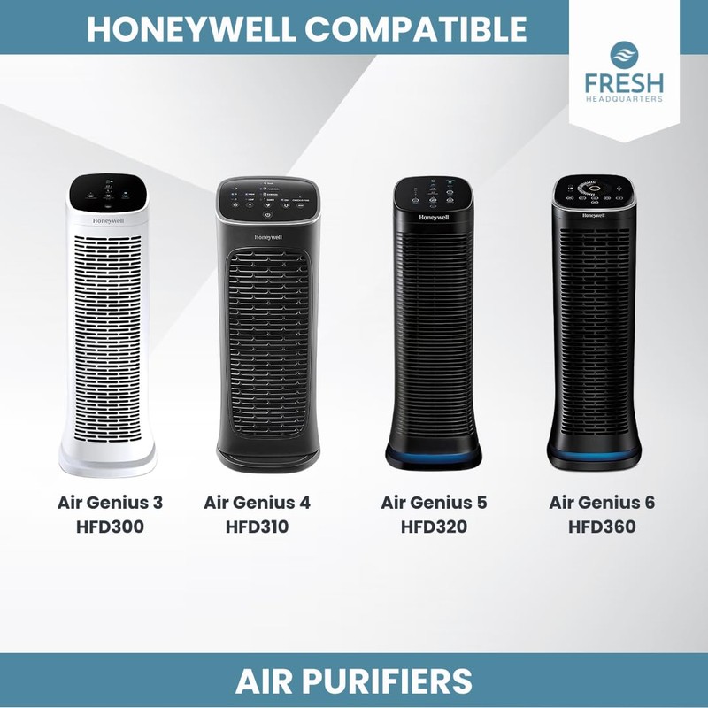 Fresh Headquarters 6-Pack Activated Carbon Air Filter - Premium 20.5"